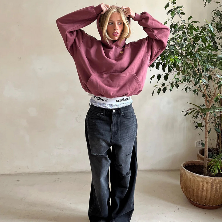 Classic men's pullover hoodie for everyday comfort, a must-have casual sweatshirt & hooded top.