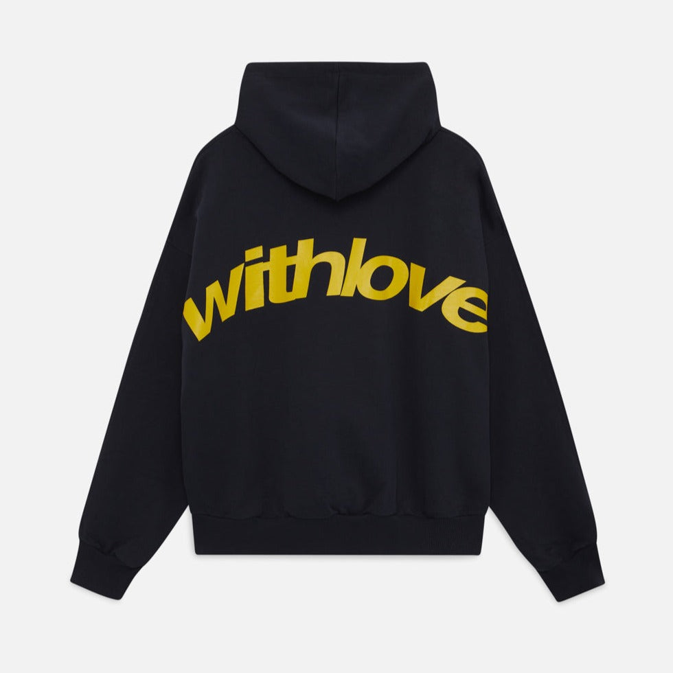 Navy men's classic hooded sweatshirt, perfect for everyday comfort, casual fashion, & regular fit.
