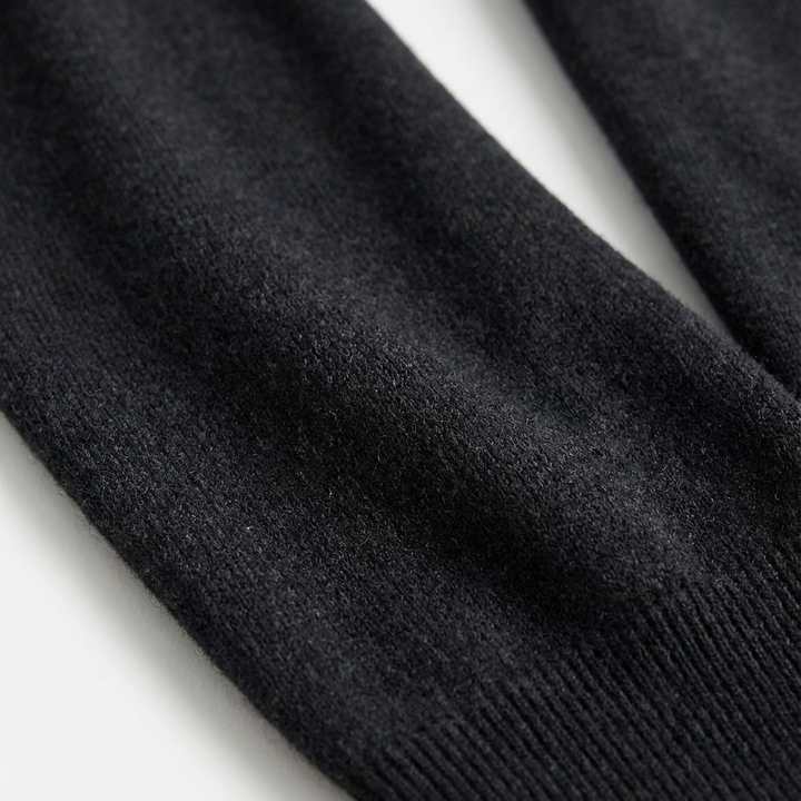 Versatile men's zip-neck sweater for smart-casual layering; a timeless classic for everyday comfort & style.