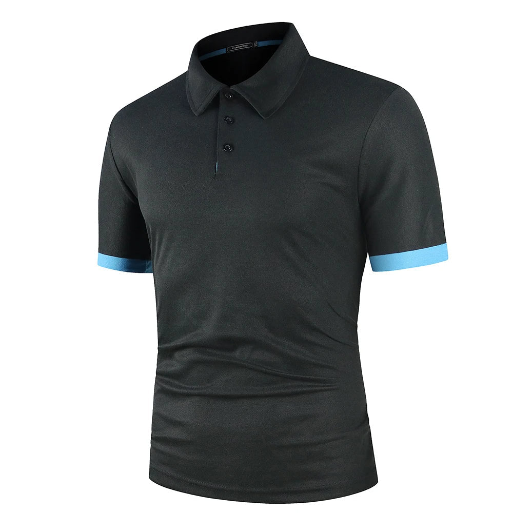 Smart casual men's summer polo shirt. Lightweight & stylish for everyday fashion.