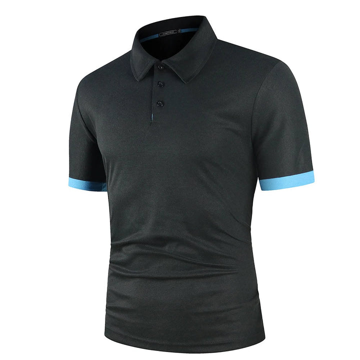Smart casual men's summer polo shirt. Lightweight & stylish for everyday fashion.