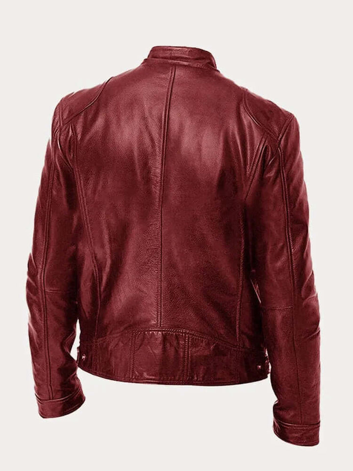 Fashionable men's classic jacket, perfect for layering. Versatile and stylish urban outerwear.