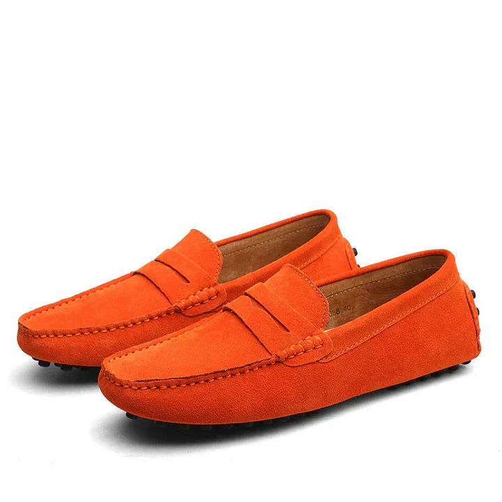 Men's formal slip-on loafers, offering comfort and elegance for any occasion. Mens fashion.