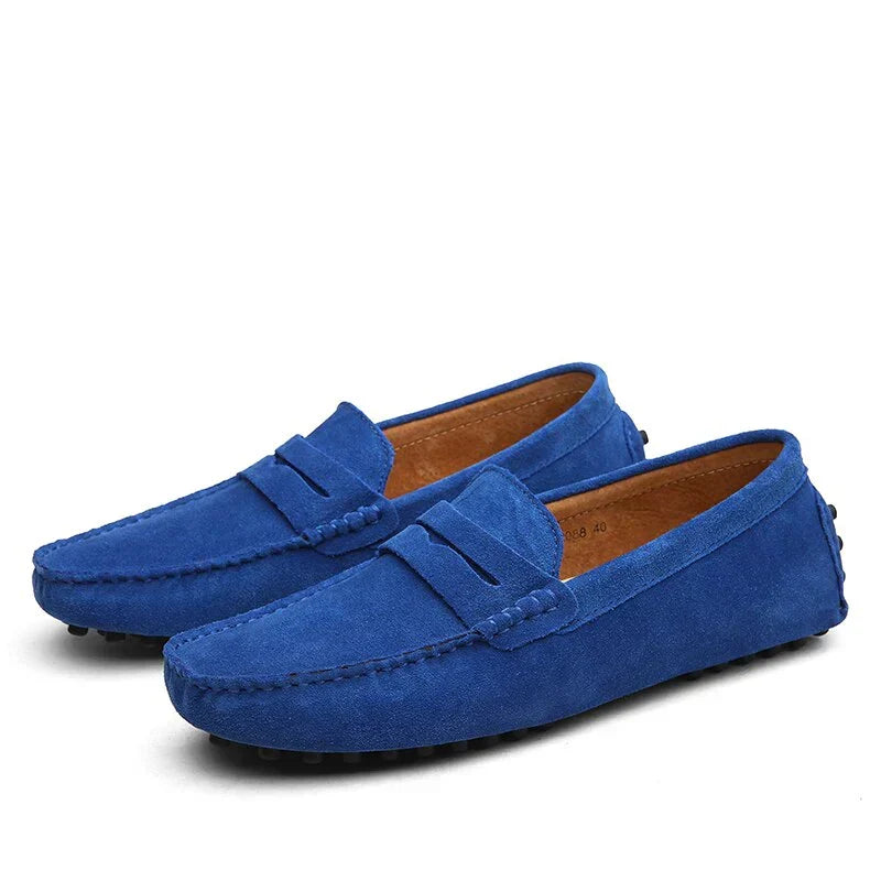 Men's sleek slip-on loafers, designed for ultimate comfort and versatile driving. Formal/casual.