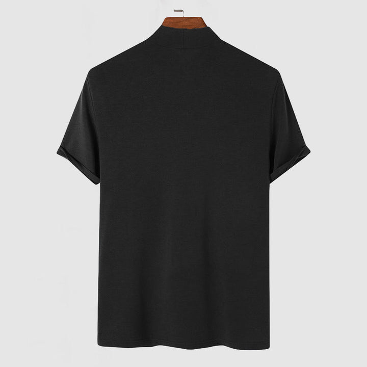 Men's stretch tee, a comfortable & versatile classic t-shirt for daily wear.