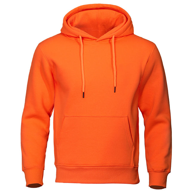 Loose fit men's pullover hoodie, designed for ultimate comfort and effortless everyday fashion.