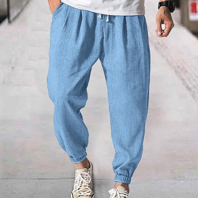 Men's modern jogging pants, combining everyday style with ultimate comfort for a relaxed lifestyle.