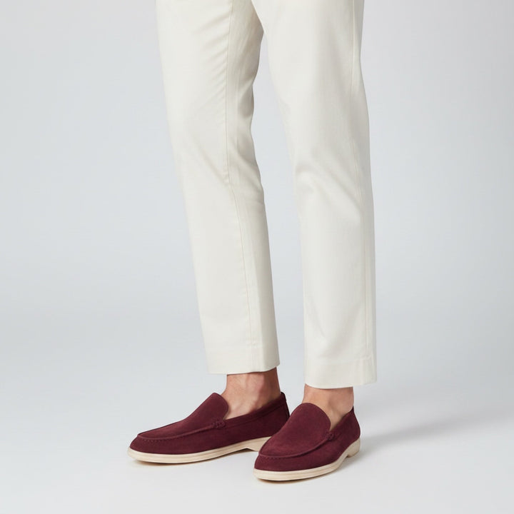 Premium men's slip-on loafers, designed for ultimate summer comfort and versatile smart casual styling.