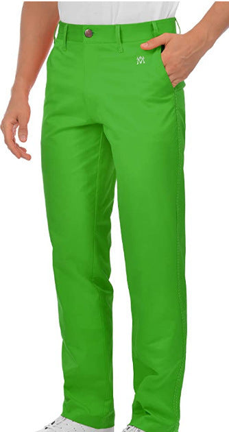 Smart casual men's chino bottoms: perfect summer wear with a comfortable elastic waist.