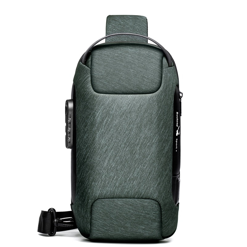 Secure anti-theft men's crossbody bag, perfect for travel & protecting daily essentials.