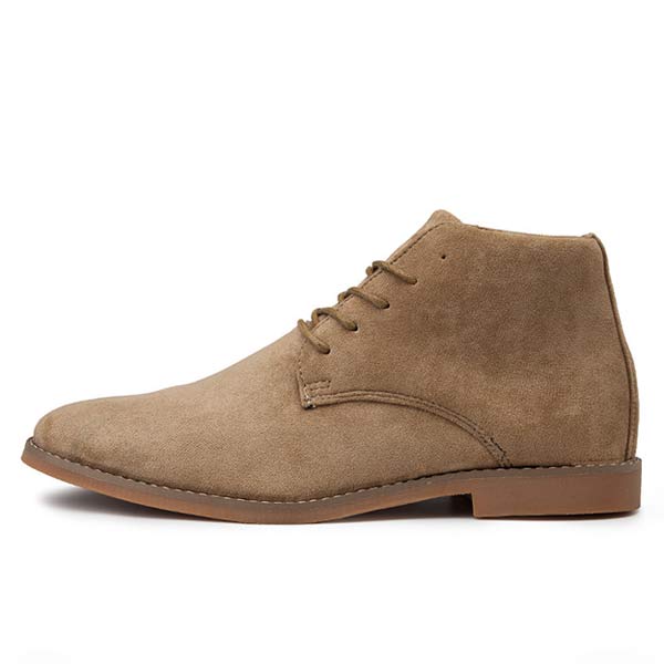 Practical men's supportive ankle boots. Durable blend for outdoor and casual everyday footwear.