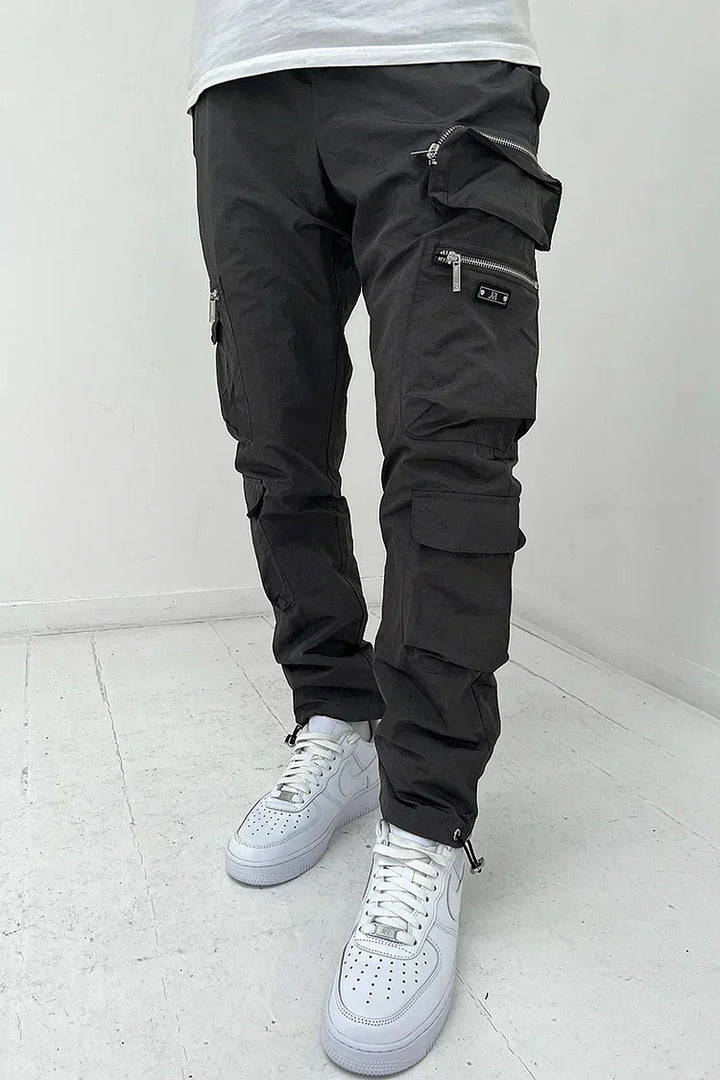 Versatile men's outdoor cargo pants, durable and practical for workwear, hiking, and everyday adventures.