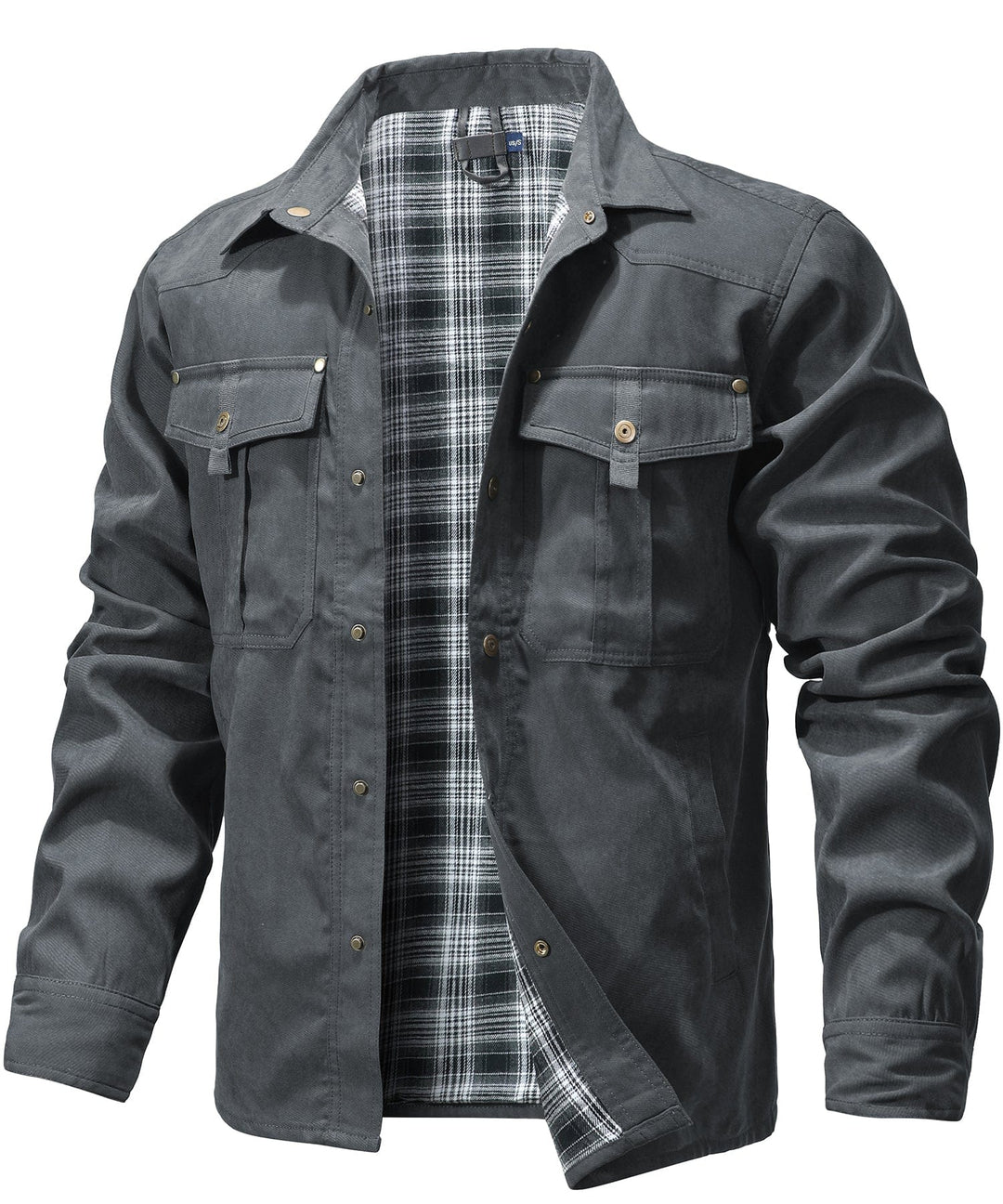 Functional men's insulated jacket, designed for comfort and outdoor performance.