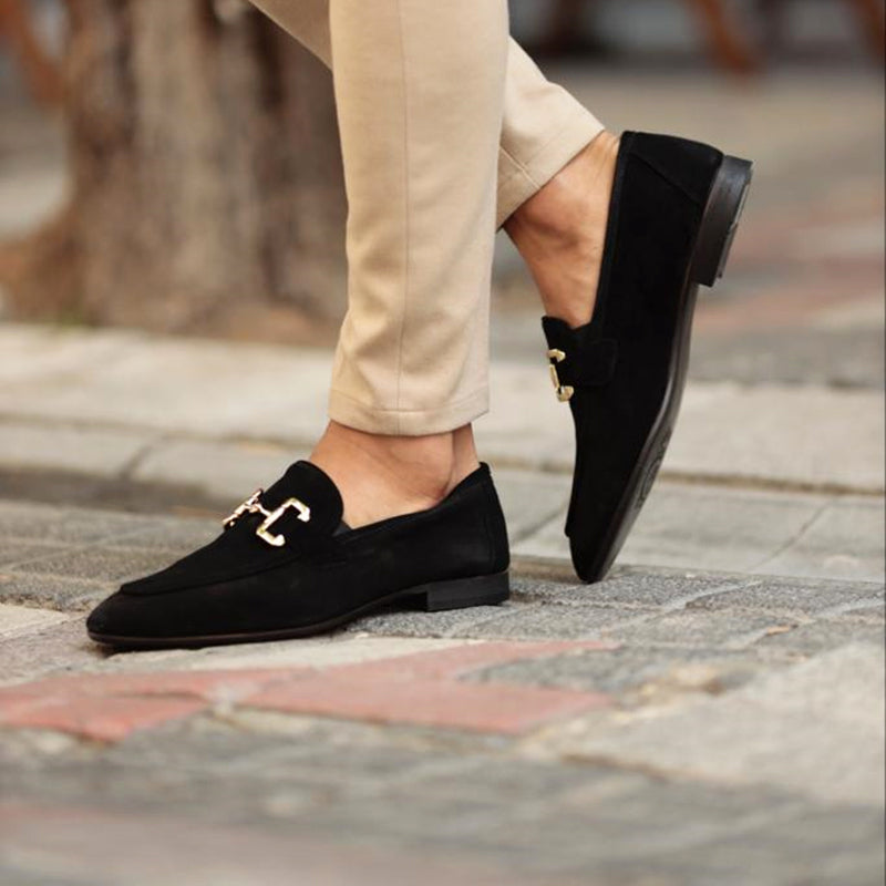 Premium men's horsebit loafers, offering superior comfort in a slip-on design for an effortlessly elegant and classic look.