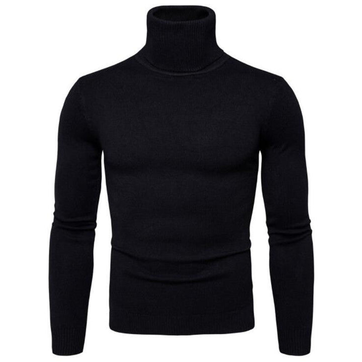 Stylish men's turtleneck sweater, perfect for a modern, elegant layering.