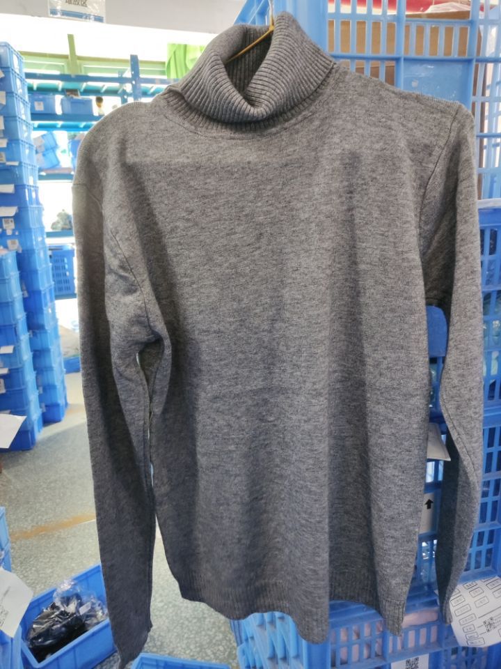 Sophisticated men's winter turtleneck, offering ultimate style & warmth.