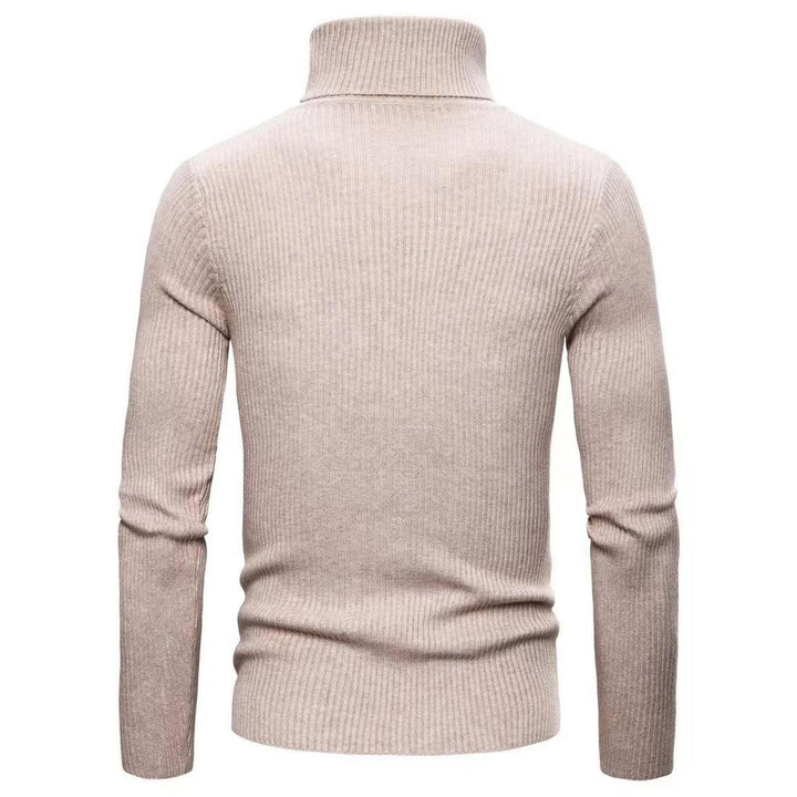 Sophisticated men's turtleneck sweater for a polished look.
