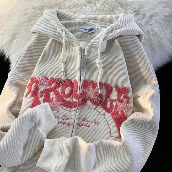 Versatile men's hooded embroidered hoodie. A stylish & comfortable pullover for modern everyday fashion.