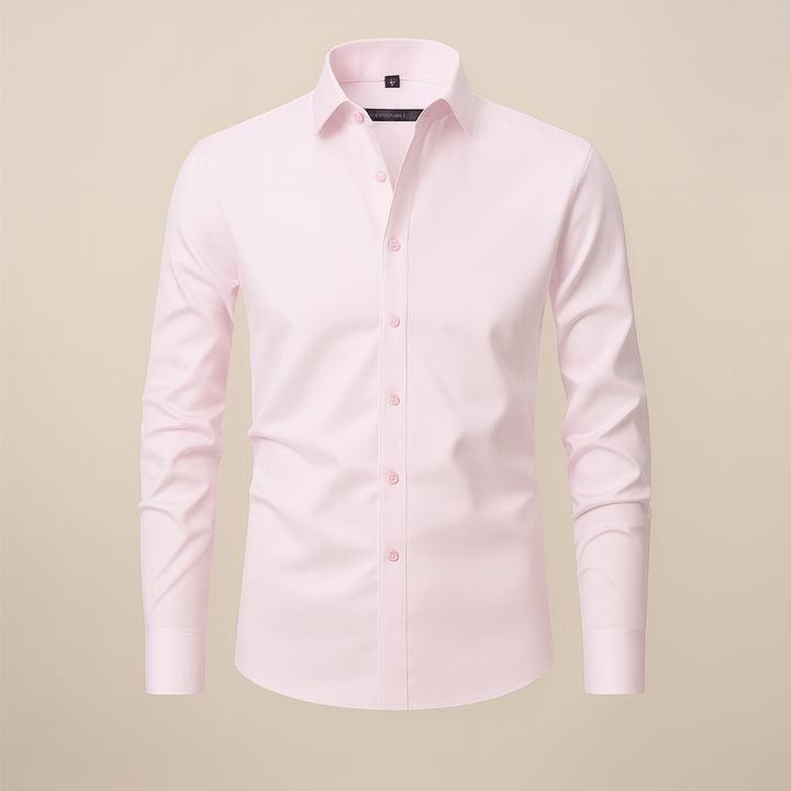 Sophisticated men's tailored spring shirt, ideal for professional settings