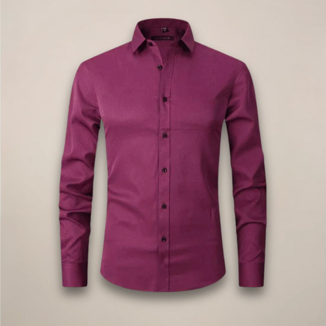 Men's fashionable tailored spring shirt, suitable for work or weekend