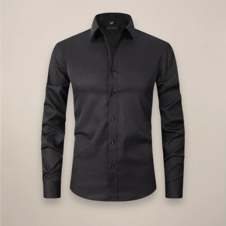 Formal men's tailored button-up shirt, suitable for spring occasions, mensapparel