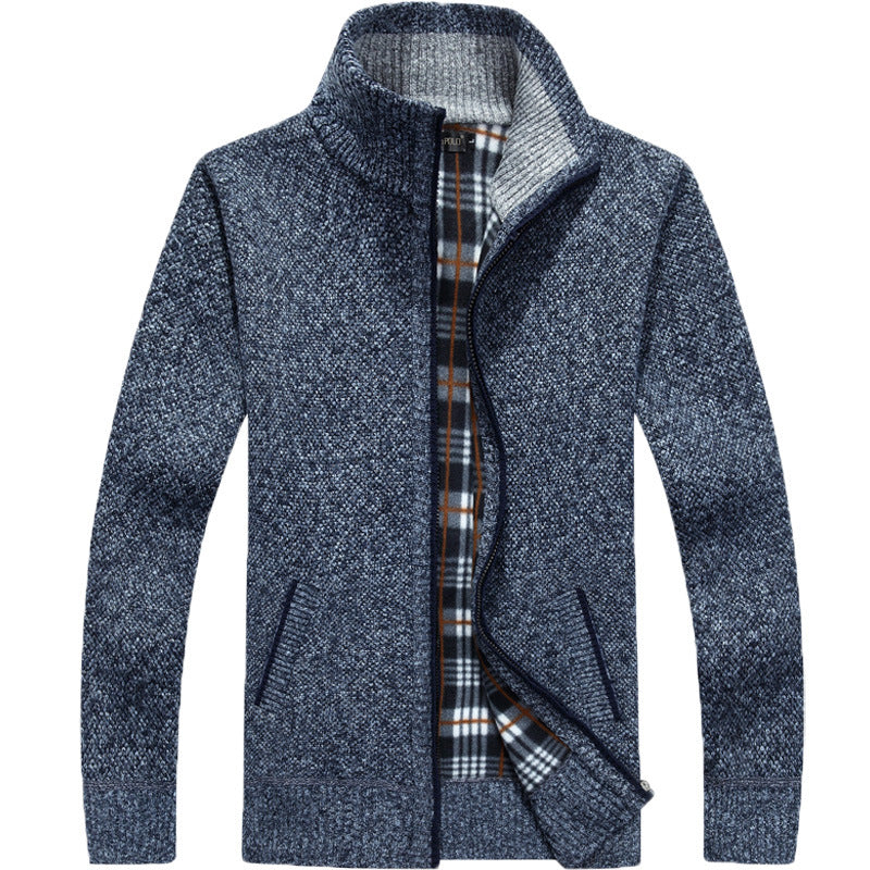 Men's full zip thermal jackets in multiple colors, offering warm, stylish & versatile winter outerwear options.