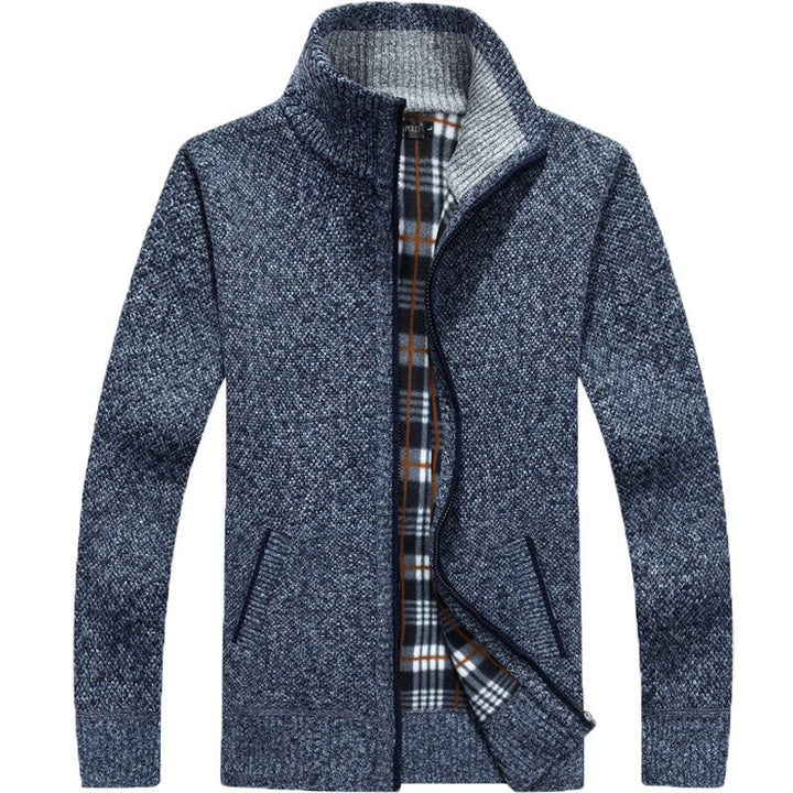 Men's full zip thermal jackets in multiple colors, offering warm, stylish & versatile winter outerwear options.