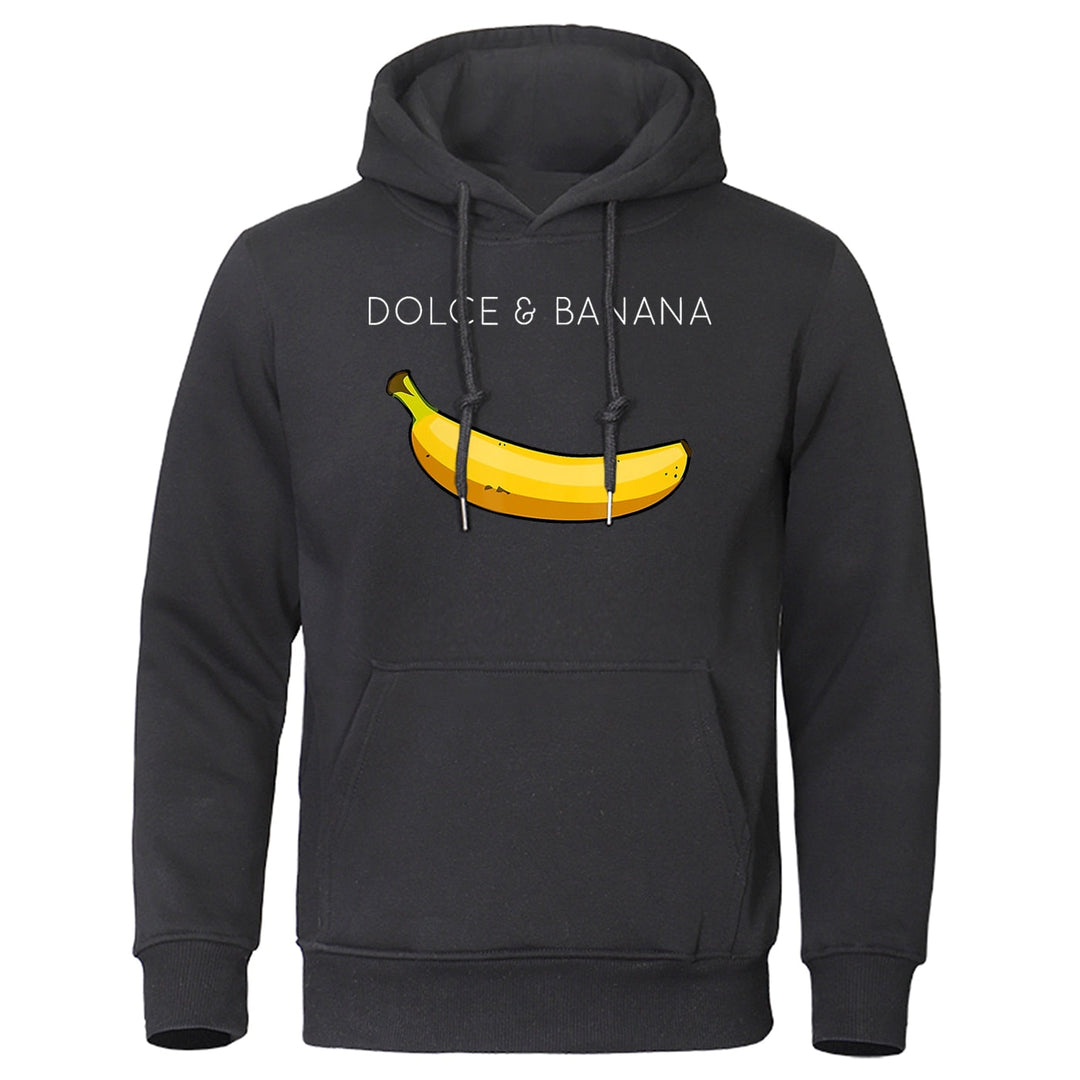 Stylish men's graphic print hoodie, soft pullover for everyday fashion, featuring a trendy design and hood.