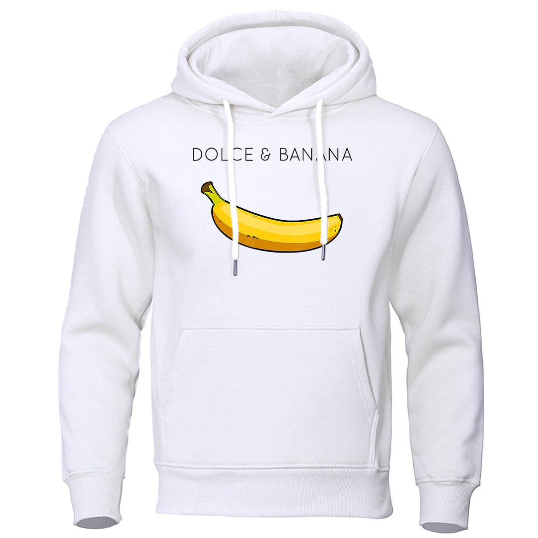 Casual men's long sleeve hooded top with eye-catching graphic print, perfect for comfortable everyday wear.