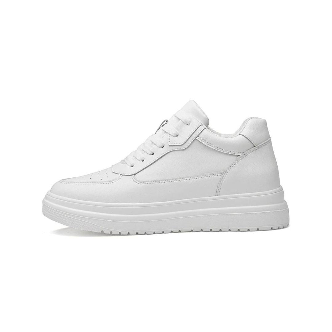 New men's comfort athletic sneakers with hidden height lift, perfect for everyday casual wear.