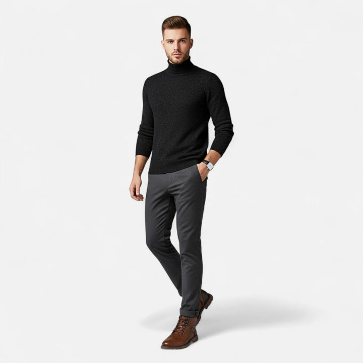 Comfortable men's ankle boots with sturdy laces, perfect for casual outings or dressing up, all-day comfort.