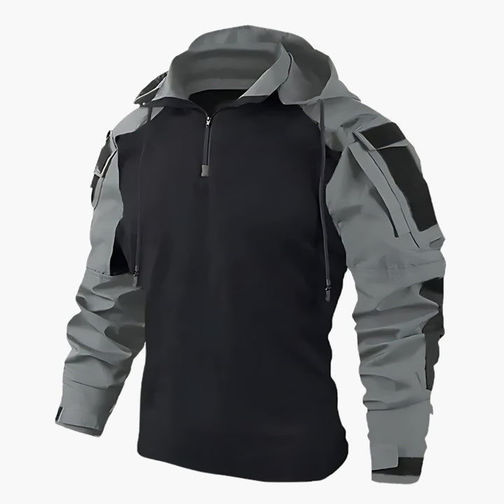 Military style men's hooded tactical winter jacket. Durable and versatile for outdoor adventures & casual wear.