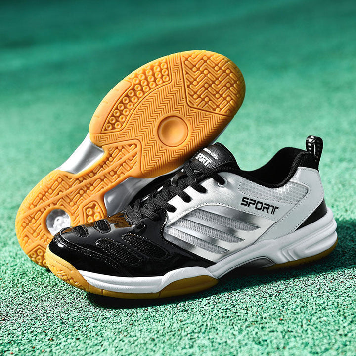 Durable men's sports & active shoes. Features supportive lace-up closure & superior cushioning for runs.