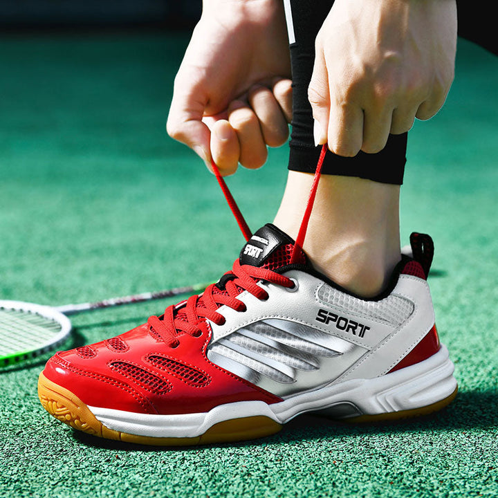 Versatile men's performance shoes. Lace-up design with cushioned sole for diverse active training.