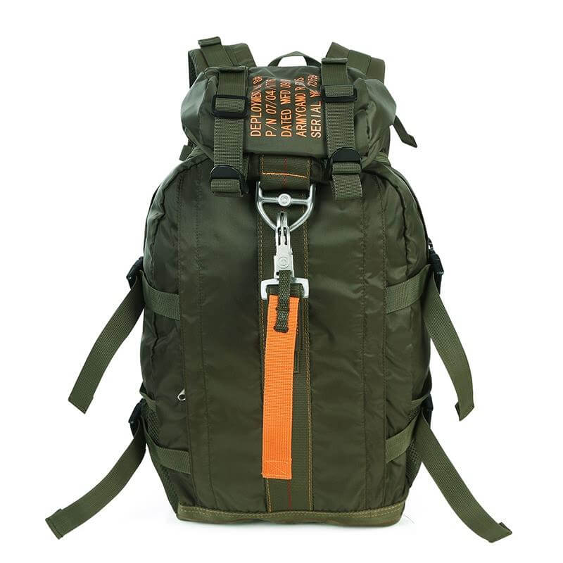 Durable men's water-resistant tactical backpack, ideal for camping & travel gear.