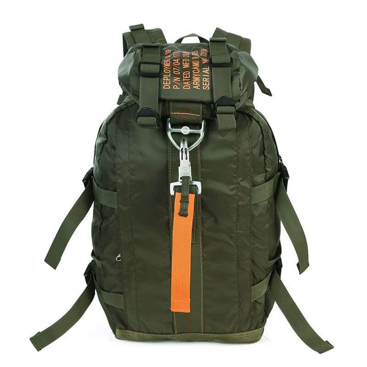 Durable men's water-resistant tactical backpack, ideal for camping & travel gear.