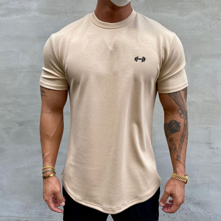 Men's lightweight, breathable casual t-shirt, perfect for comfortable everyday wear and summer style.