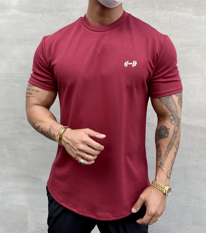 Breathable men's casual t-shirt, a lightweight and stylish option for daily wear and relaxed comfort.