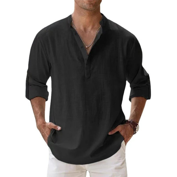 Everyday men's casual shirt, lightweight and super breathable. Stylish comfort for modern summer fashion.