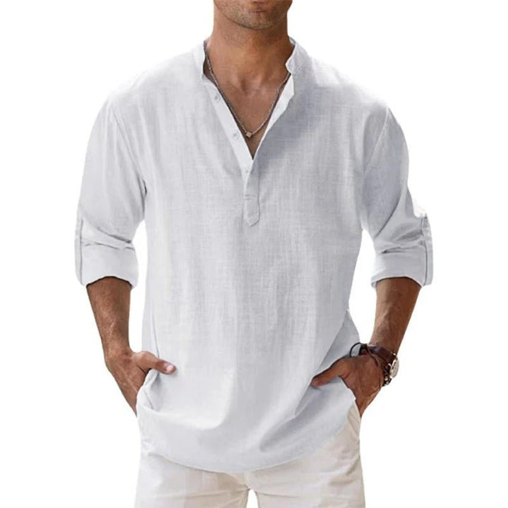 Comfortable, stylish men's lightweight shirt. Breathable casual wear, perfect for summer fashion & everyday.
