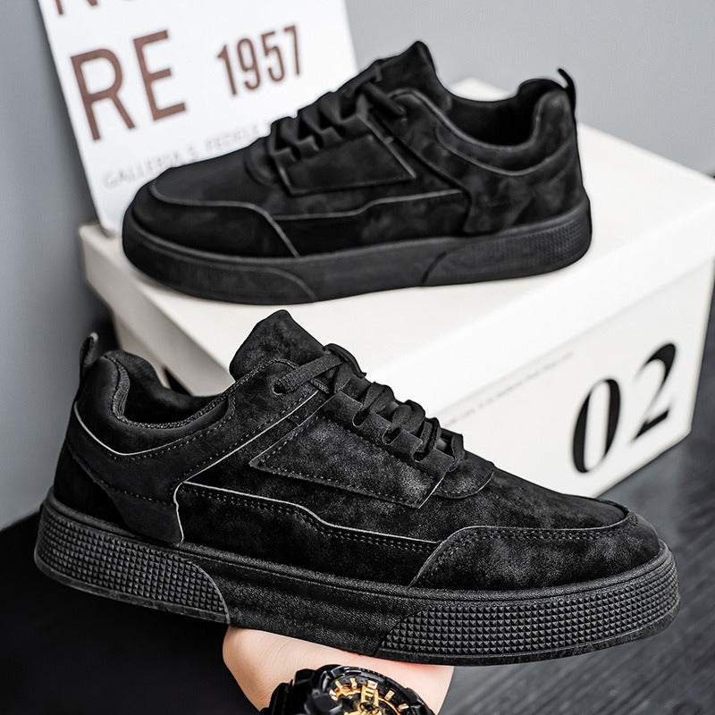Stylish men's minimalist sneakers, lightweight and versatile, perfect for spring/summer casual wear & comfort.