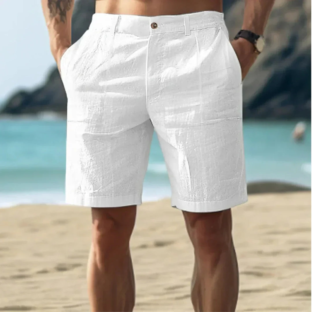 Men's lightweight chino shorts in a relaxed fit for ultimate summer comfort and casual style. Perfect for warm weather.