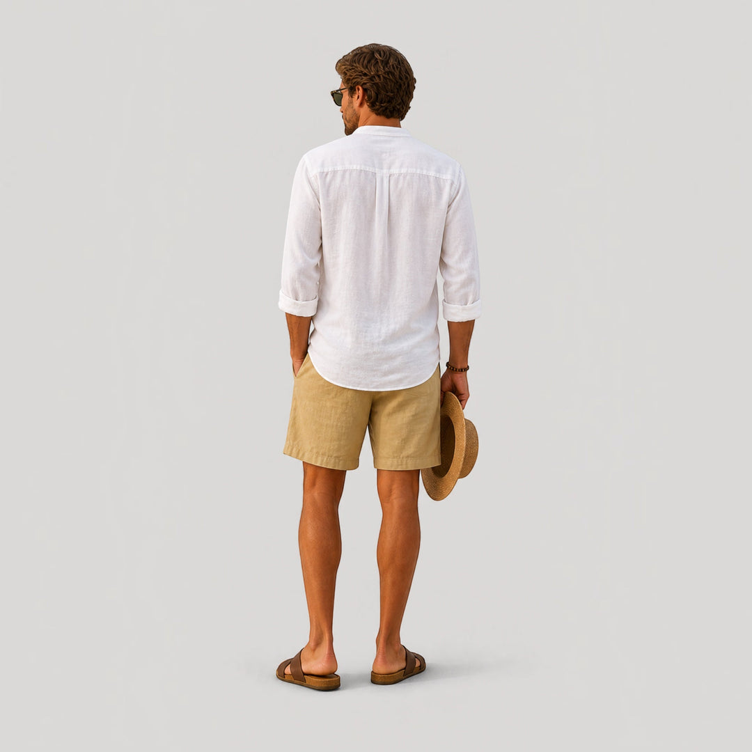 Versatile men's lightweight comfort fit shorts, perfect for summer casual, beachwear, and vacation.