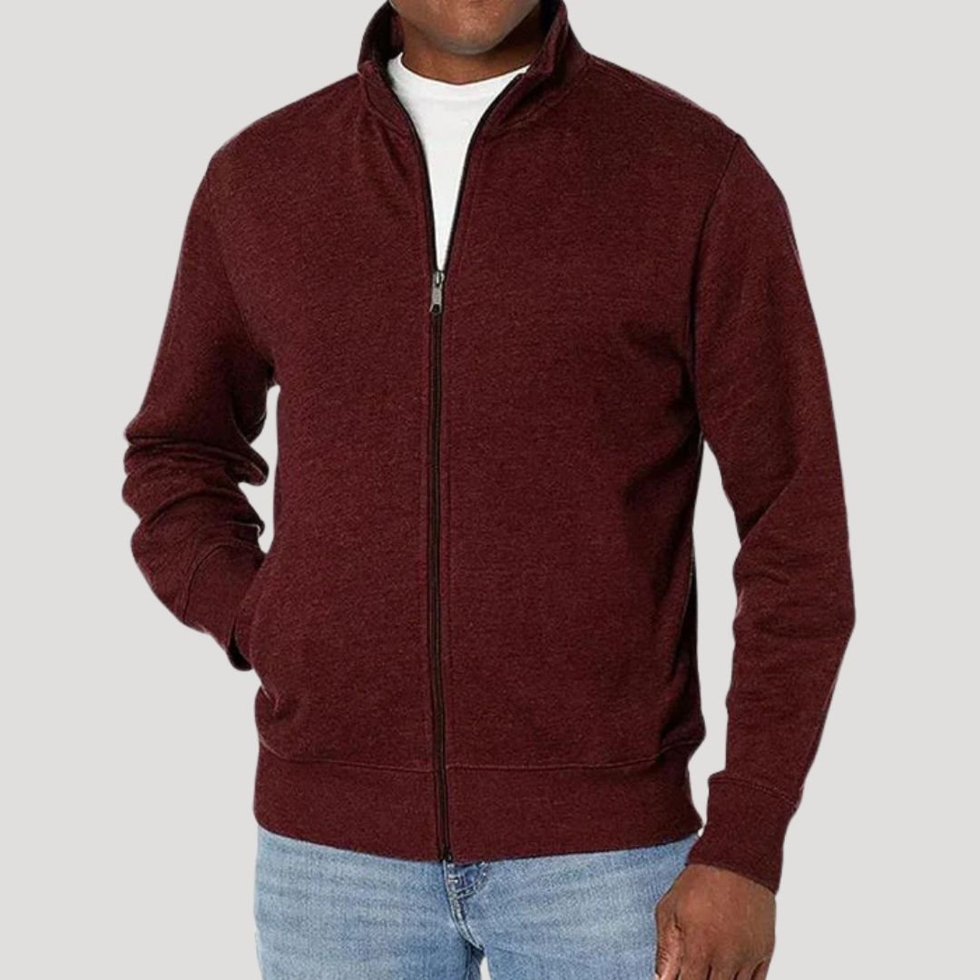 Fashionable men's lightweight spring outerwear, perfect as a zip-up casual jacket