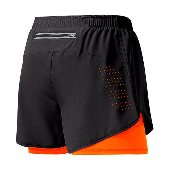 Durable men's gym shorts, quick-drying, lightweight, designed for running, training, and active lifestyles.
