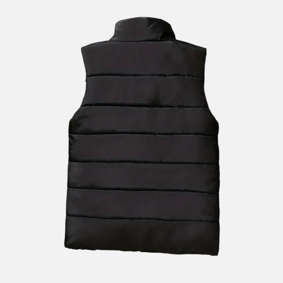 Autumn-winter men's quilted vest, lightweight with excellent insulation for warmth & layering.