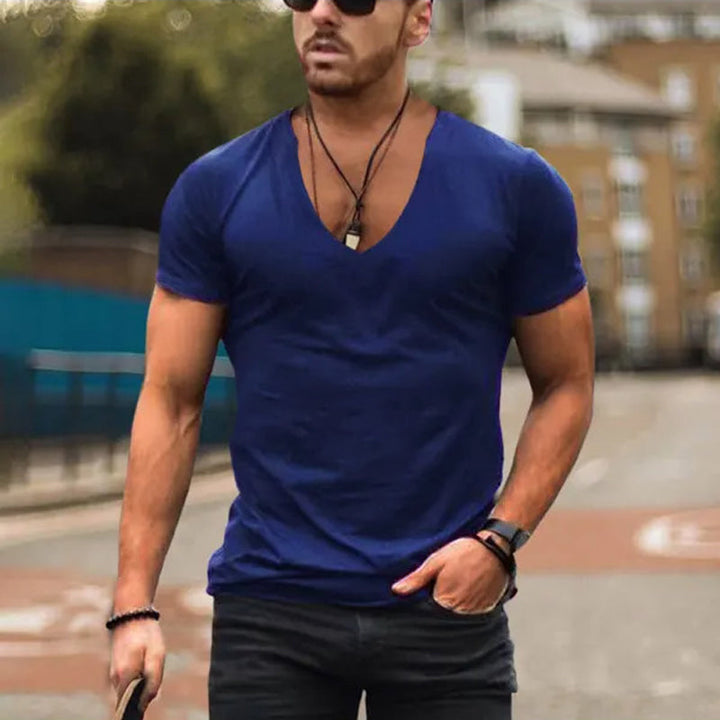 Soft, lightweight men's summer t-shirt for ultimate comfort. Short sleeve, perfect for casual everyday wear.