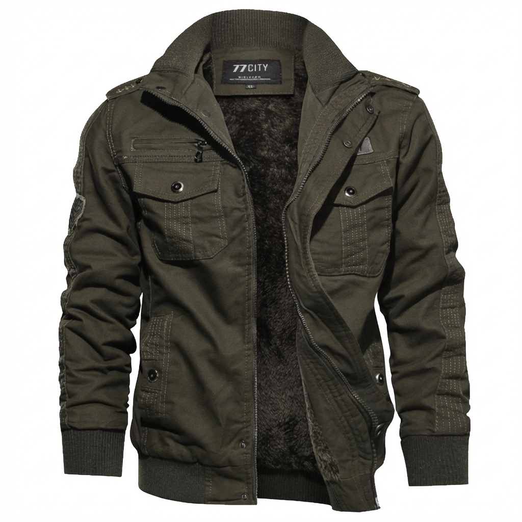 Black men's lightweight summer jacket with modern style. Windproof, water-repellent for versatile spring outfits.