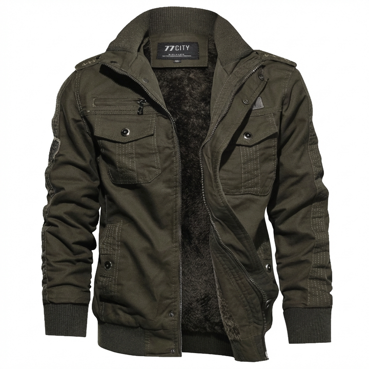 Black men's lightweight summer jacket with modern style. Windproof, water-repellent for versatile spring outfits.