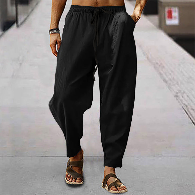 Men's fashion summer pants, lightweight, relaxed fit, and breathable for ultimate comfort.